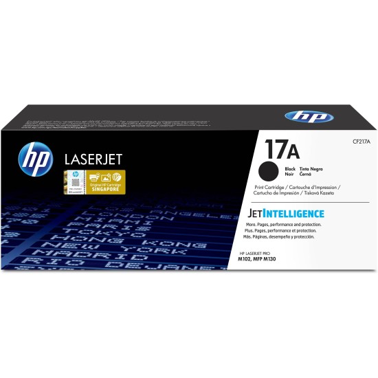 Cartucho De Tóner Hp 17A Negro Laserjet Original (Cf217A) - CF217A