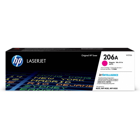 Cartucho De Tóner Hp 206A Magenta Laserjet Original (W2113A) - W2113A