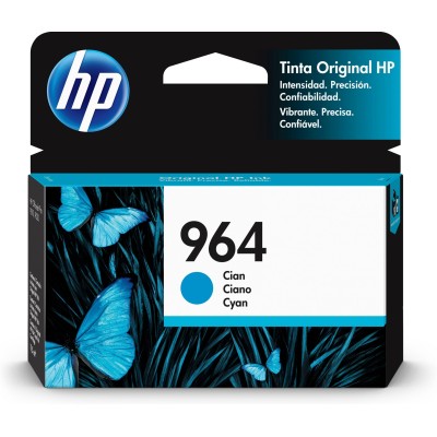 Cartucho De Tinta Hp 964 Cian Original (3Ja50Al) - 3JA50AL