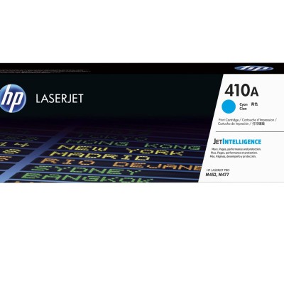 Cartucho De Tóner Hp 410A Cian Laserjet Original (Cf411A) - CF411A