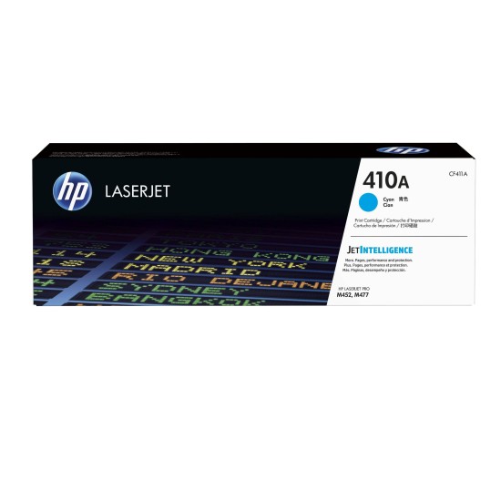 Cartucho De Tóner Hp 410A Cian Laserjet Original (Cf411A) - CF411A