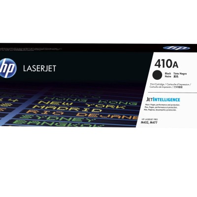 Cartucho De Tóner Hp 410A Negro Laserjet Original (Cf410A) - CF410A