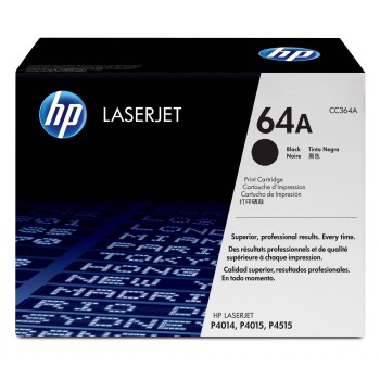 Cartucho De Tóner Hp 64A Negro Laserjet Original (Cc364A) - CC364A