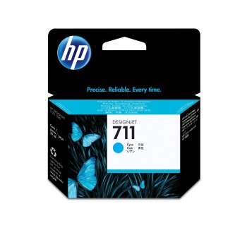 Cartucho De Tinta Hp 711 Cian Original (Cz130A) - CZ130A