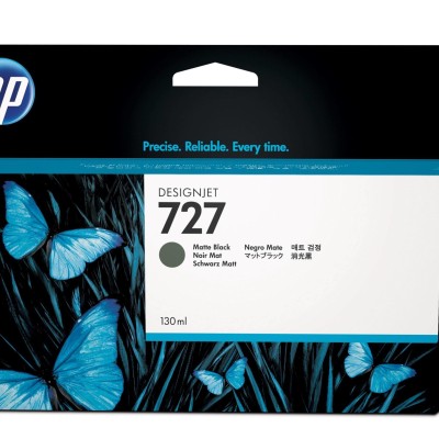 Cartucho De Tinta Hp 727 Negro Mate Original (B3P22A) - B3P22A