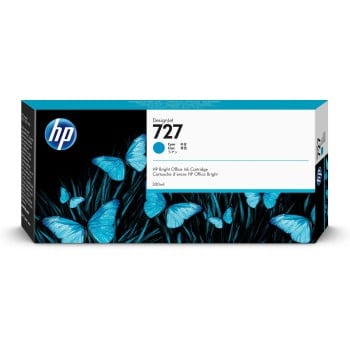Cartucho De Tinta Hp 727 Cian Original (F9J76A) - F9J76A
