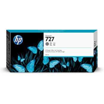 Cartucho De Tinta Hp 727 Gris Original (F9J80A) - F9J80A