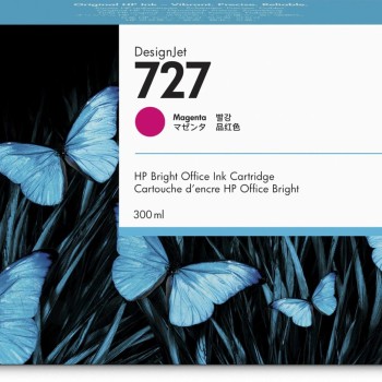 Cartucho de Tinta HP 727 Magenta Original Alto Rendimiento XL Modelo F9J77A