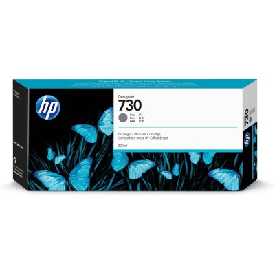 Cartucho De Tinta Hp 730 Gris Original (P2V72A) - P2V72A