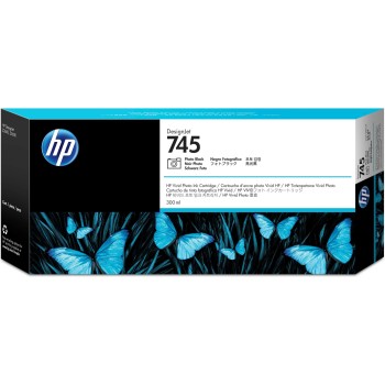 Cartucho De Tinta Hp 745 Negro Original (F9K04A) - F9K04A