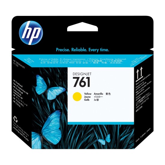 Cabezal De Impresión Hp 761 Amarillo Original (Ch645A) - CH645A