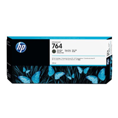 Cartucho De Tinta Hp 764 Negro Mate Original (C1Q16A) - C1Q16A
