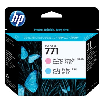 Cabezal de Impresión HP 771 Original Magenta Claro Cian Claro - Modelo CE019A Cabezal de Impresión HP 771 Original Magenta Claro Cian Claro - Modelo CE019A