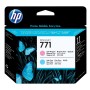 Cabezal De Impresión Hp 771 Magenta Claro Cian Claro Original (Ce019A) - CE019A