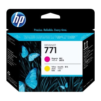 Cabezal De Impresión Hp 771 Magenta Amarillo Original (Ce018A) - CE018A