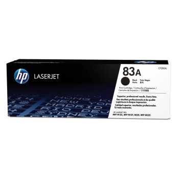 Cartucho De Tóner Hp 83A Negro Laserjet Original (Cf283A) - CF283A