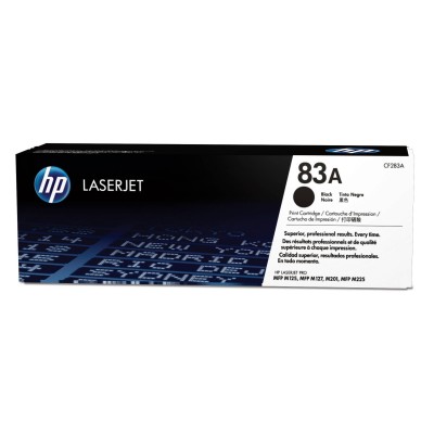 Cartucho De Tóner Hp 83A Negro Laserjet Original (Cf283A) - CF283A Cartucho De Tóner Hp 83A Negro Laserjet Original (Cf283A) - CF283A
