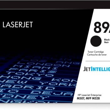 Cartucho de Tóner HP 89A Negro Original para LaserJet - Modelo CF289A