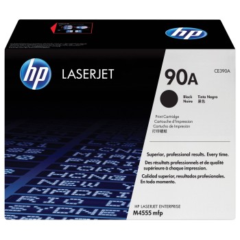 Cartucho De Tóner Hp 90A Negro Laserjet Original (Ce390A) - CE390A