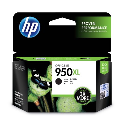 Cartucho De Tinta Hp 950Xl Negra Original (Cn045Al) - CN045AL