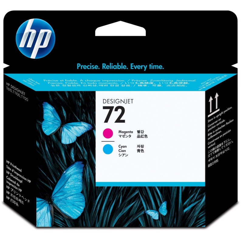 Cabezal De Impresión Hp 72 Cian Magenta Original (C9383A) - C9383A