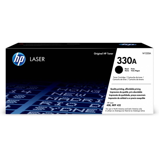 Cartucho De Tóner Hp 330A Negro Laserjet Original (W1330A) - W1330A