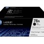 Pack De 2 Cartuchos De Tóner Hp 78A Negro Laserjet Original (Ce278Ad) - CE278AD