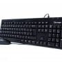 Kit De Teclado Y Mouse Vorago Km 104 Alámbrico Usb Negro - KM-104