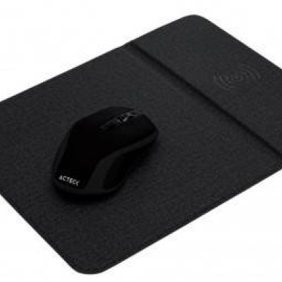 Mouse Acteck Qiset Km110 Inalámbrico Usb 5 Botones Mouse Pad Con Carga Qi - AC-923132