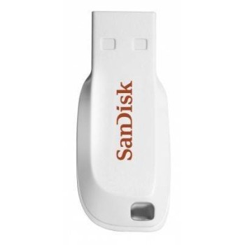 Memoria Usb Sandisk Cruzer Blade 16Gb Usb 2.0 Blanco - SDCZ50C-016G-B35w