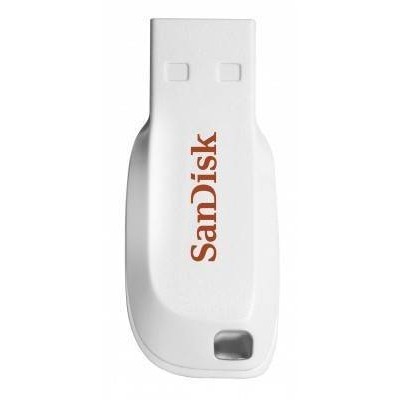 Memoria Usb Sandisk Cruzer Blade 16Gb Usb 2.0 Blanco - SDCZ50C-016G-B35w