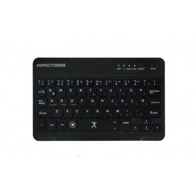 Mini Teclado Inalámbrico Perfect Choice Pc 200932 Bluetooth Micro Usb Negro - PC-200932