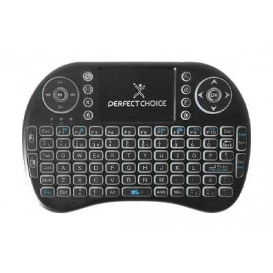 Mini Teclado Perfect Choice Inalámbrico Para Smart Tv / Tv Box / Tablet - PC-201007