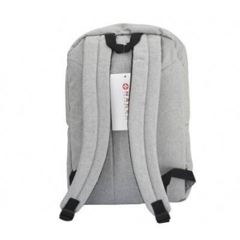 Mochila Naceb Technology Na 0403G 15.6p Para Laptop Gris - NA-0403G