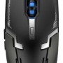 Mouse Gamer Naceb Technology Alámbrico 6 Botones Negro Con Plata - NA-629