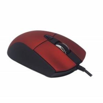Mouse Naceb Alámbrico 6 Botones 2400 DPI Rojo y Negro Modelo NA-0115R Mouse Naceb Alámbrico 6 Botones 2400 DPI Rojo y Negro Modelo NA-0115R