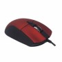 Mouse Naceb Na 0115R Alámbrico 6 Botones Rojo - NA-0115R
