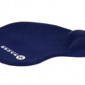 Mouse Pad Naceb Gel Azul Marino Antideslizante - Modelo NA-549AZDE