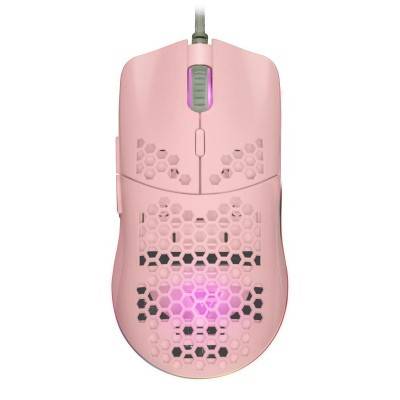 Mouse Gamer Game Factor Mog601 Alámbrico 7 Botones Rgb Rosa - MOG601-PK