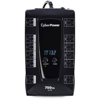 Ups Cyberpower 750Va/450W 12 Contactos Línea Interactiva Avr - AVRG750LCD