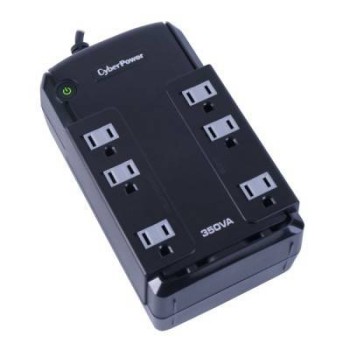 UPS CyberPower 350VA/255W 6 Contactos En Espera con LED - CP350SLG