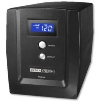 UPS CyberPower 1500VA/900W Línea Interactiva LCD 8 Contactos - OM1500ATLCD