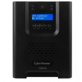 UPS CyberPower 1500VA/1500W 8 Salidas Línea Interactiva LCD AVR - PR1500LCD