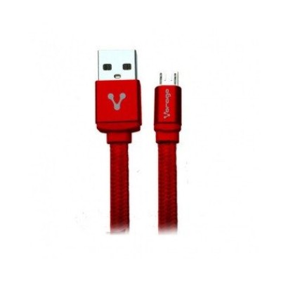 Cable Vorago Cab 119 Rojo Usb Apple Lightning 1 Metro Rojo Bolsa - CAB-119_ROJO