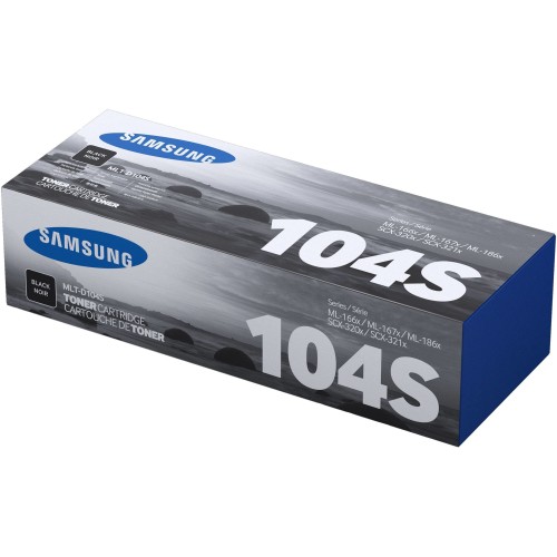 Tóner HP Negro Original SU751A - Compatible con Samsung MLT-D104S