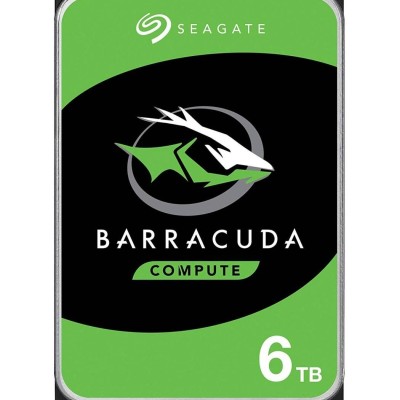 Disco Duro Interno Seagate Barracuda - 3.5" - 6TB - SATA 3 - 5400 RPM - ST6000DM003