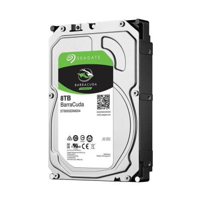 Disco Duro Interno Seagate BarraCuda - 3.5" - 8TB - SATA 3 - 5400 RPM  - ST8000DM004