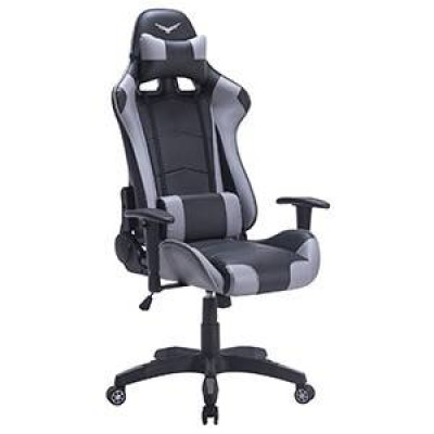 Silla Gamer Naceb Soldier Soporta 140Kg Negro Con Gris - NA-0902