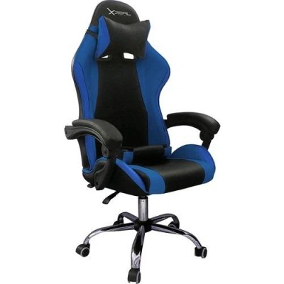 Silla Gamer Xzeal Xz05 Soporta 110Kg Negro Con Azul - XZSXZ05A