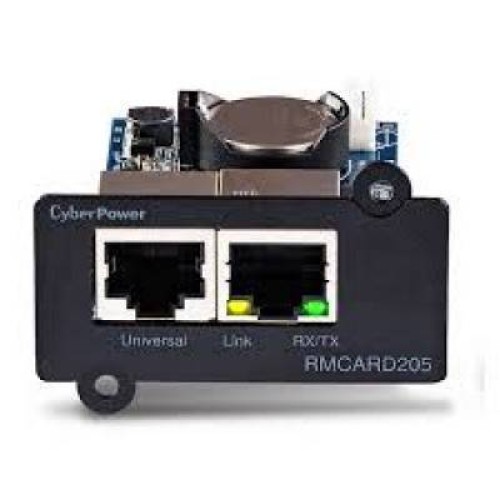 Tarjeta de Monitoreo CyberPower 2 Puertos RJ-45 Ethernet Rápido Modelo RMCARD205